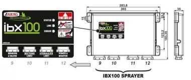 IBX100 permetező vezérlő (DELTA 80 Bravo400s)